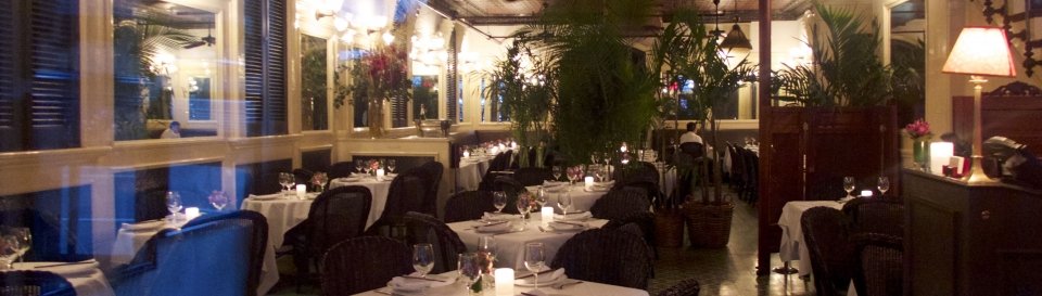 	Le Colonial through the window